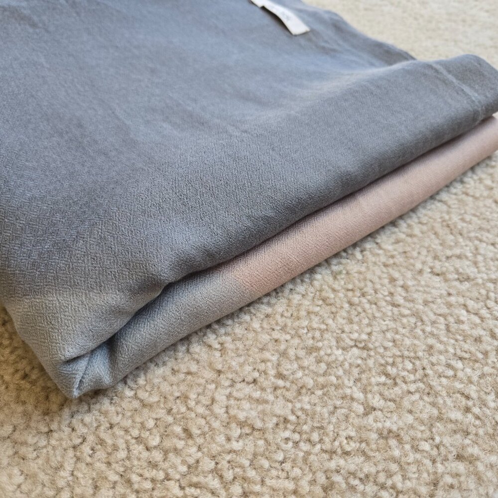 Jac+Jack HUGE Cashmere Wrap/Scarf Grey - Picture 14 of 15